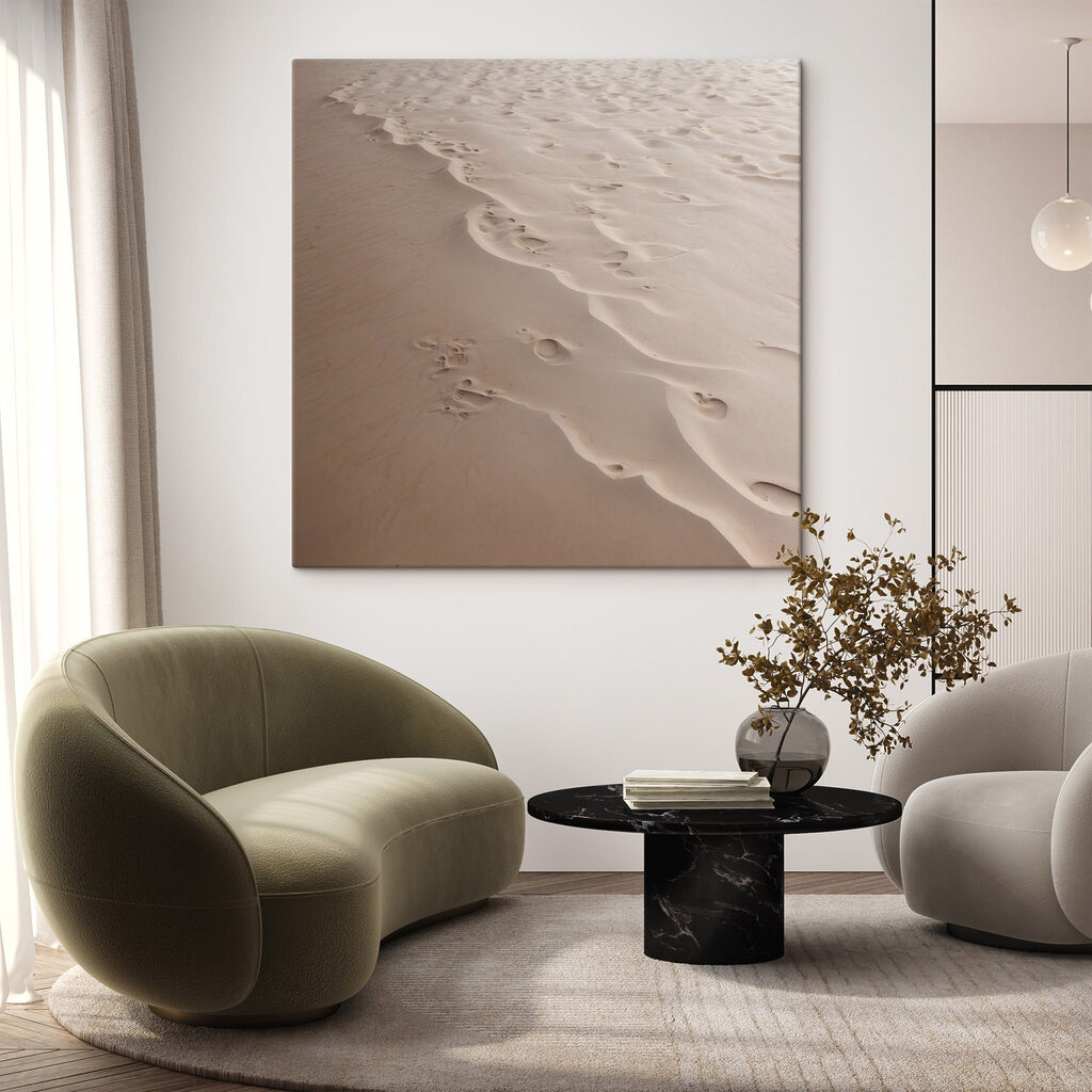 Footprints in the sand