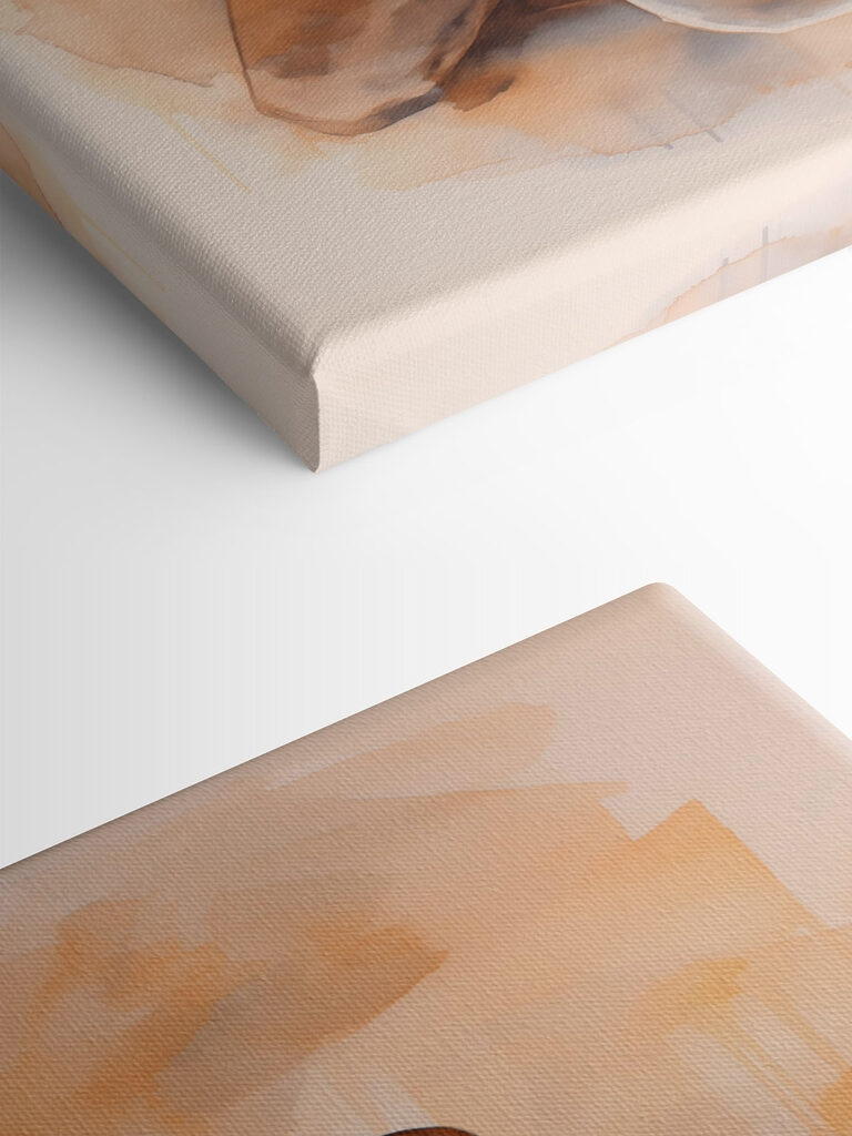 Woman with her hand on her face looking down at a cup of coffee