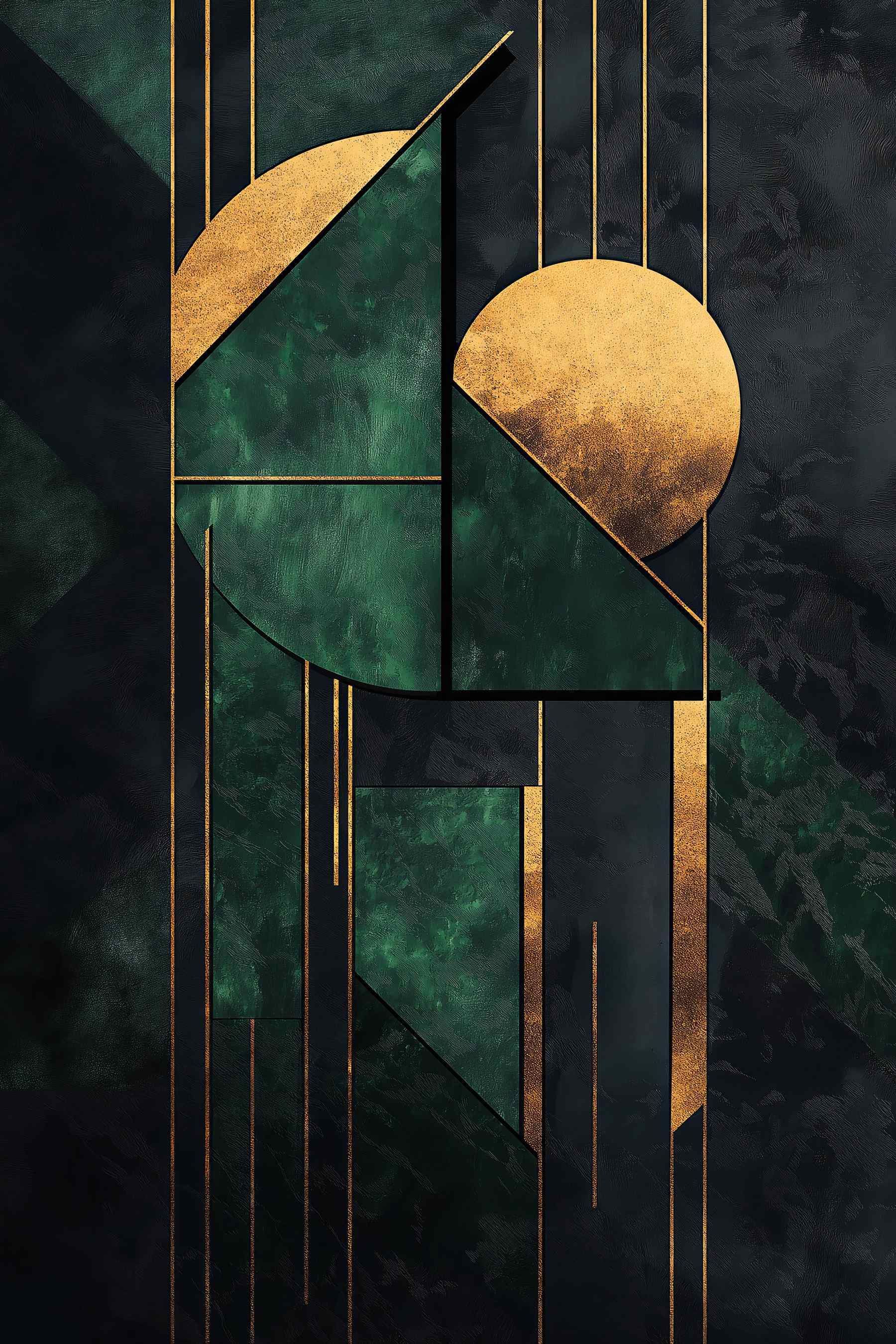 Abstract design with rich colors