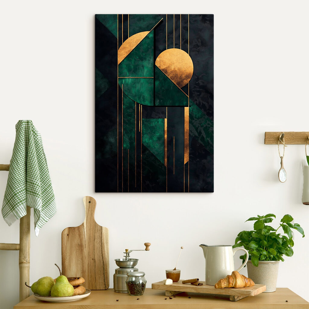 Abstract design with rich colors