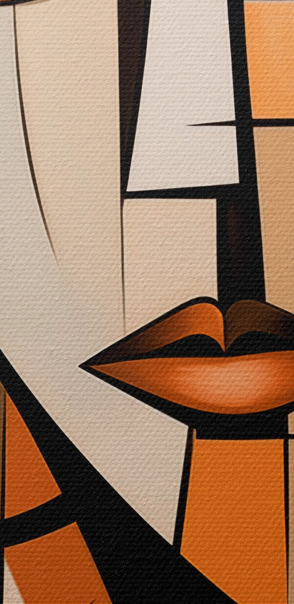 Malba ženského obličeje Malba ženského obličeje