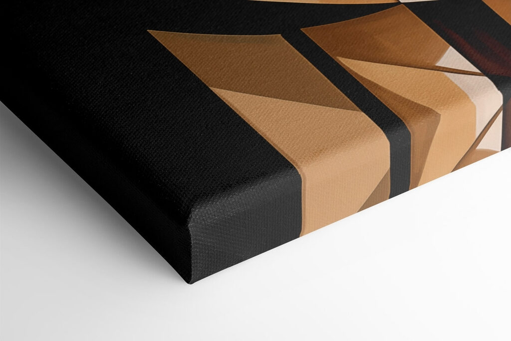 Painting of a woman's face