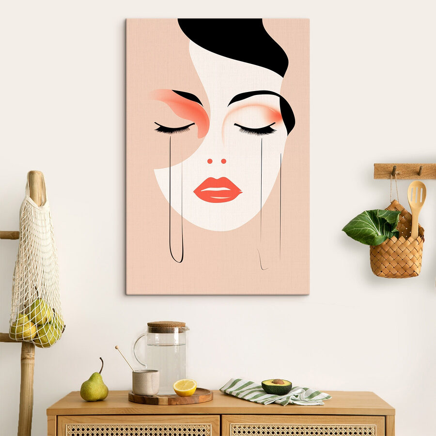 Obraz Emocionální vyjádření prostřednictvím minimalistického umění - Image 2