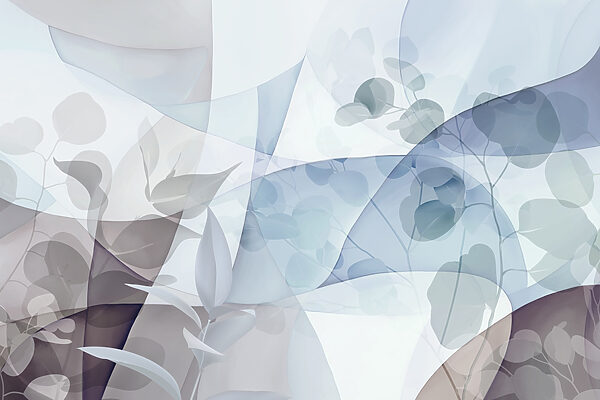 Gentle curves and soft foliage patterns