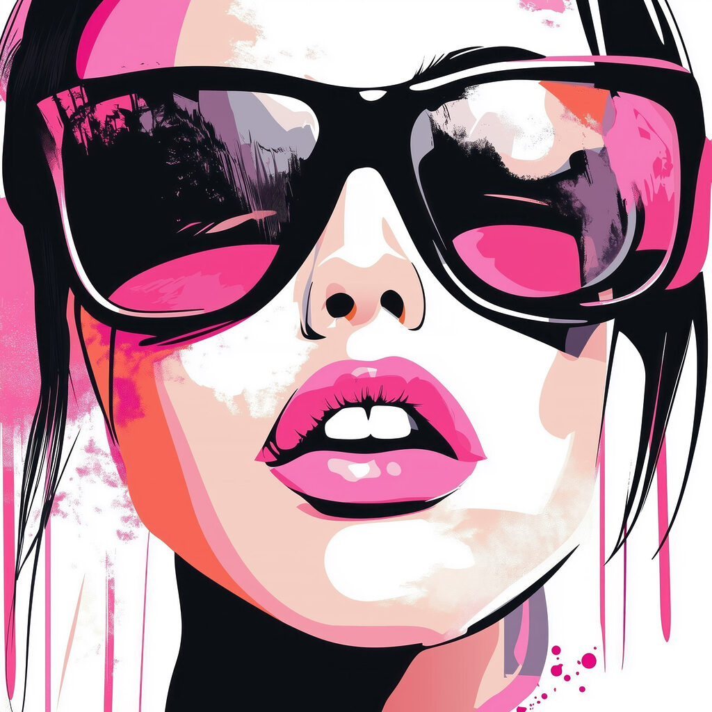 Woman wearing sunglasses Woman wearing sunglasses