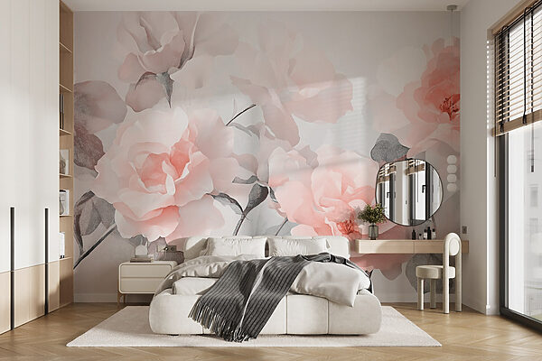 Group of pink flowers