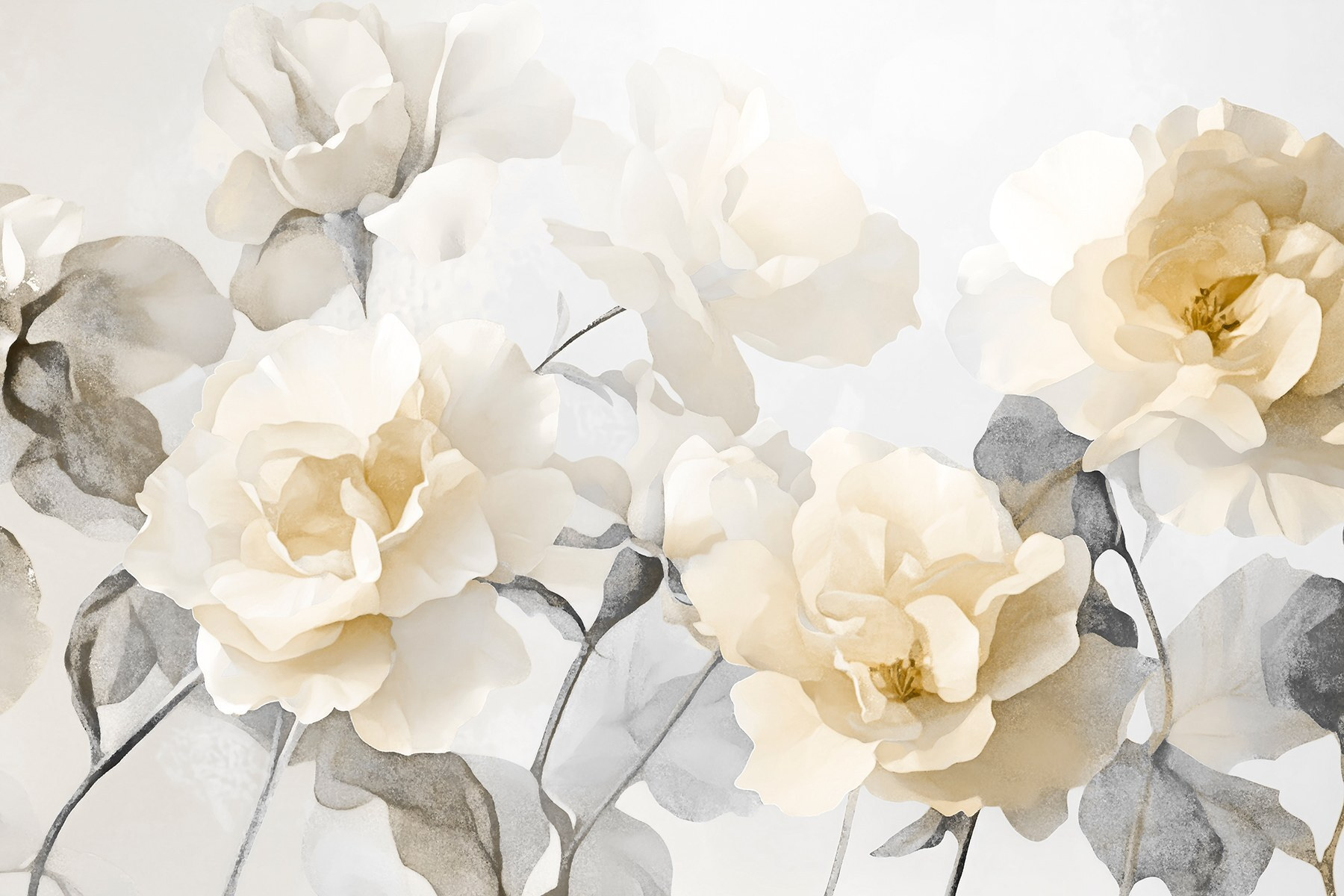 Group of white flowers