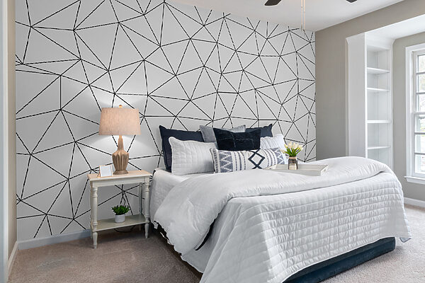 A black and white pattern A black and white pattern