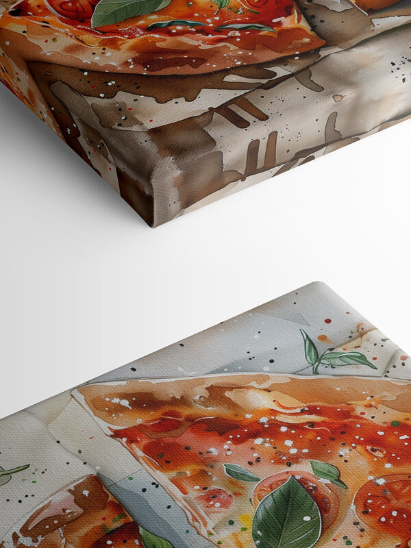 Pizza s rajčaty a bazalkou Pizza s rajčaty a bazalkou