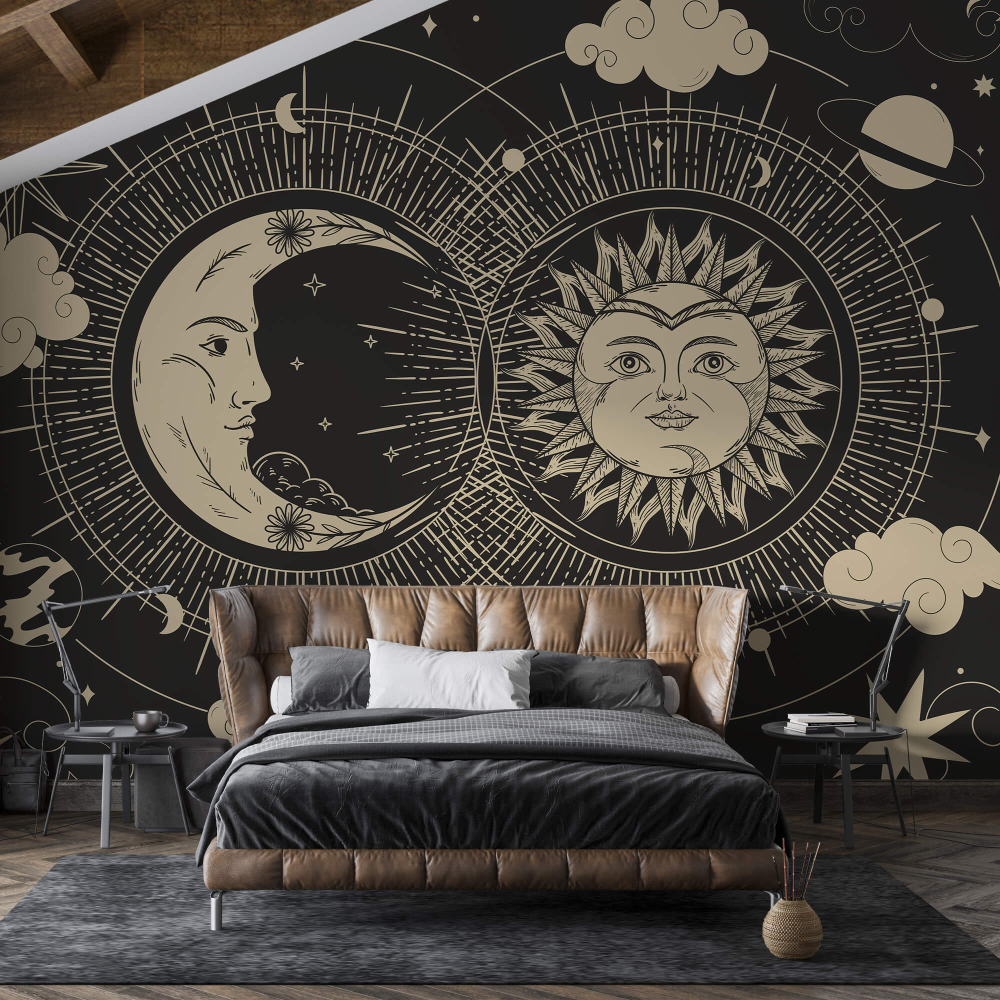 Slunce a měsíc na obloze Slunce a měsíc na obloze