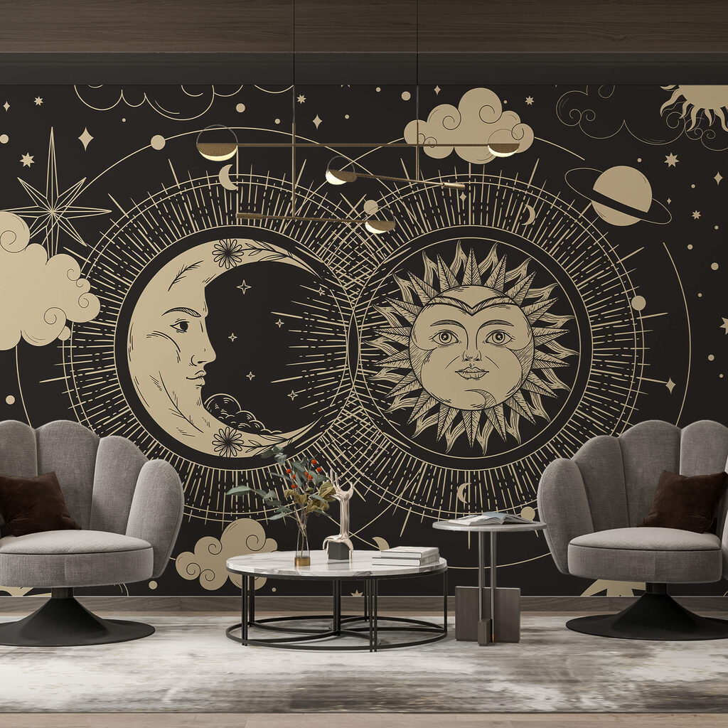 Slunce a měsíc na obloze Slunce a měsíc na obloze