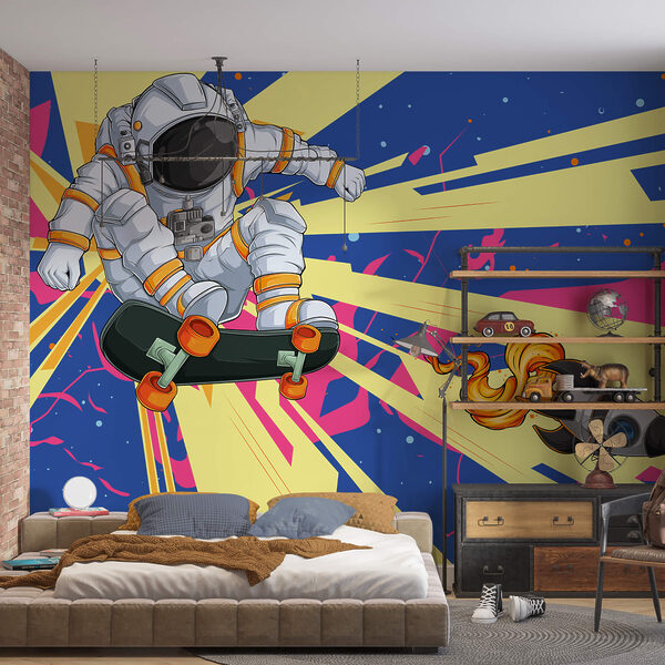 Astronaut na skateboardu Astronaut na skateboardu