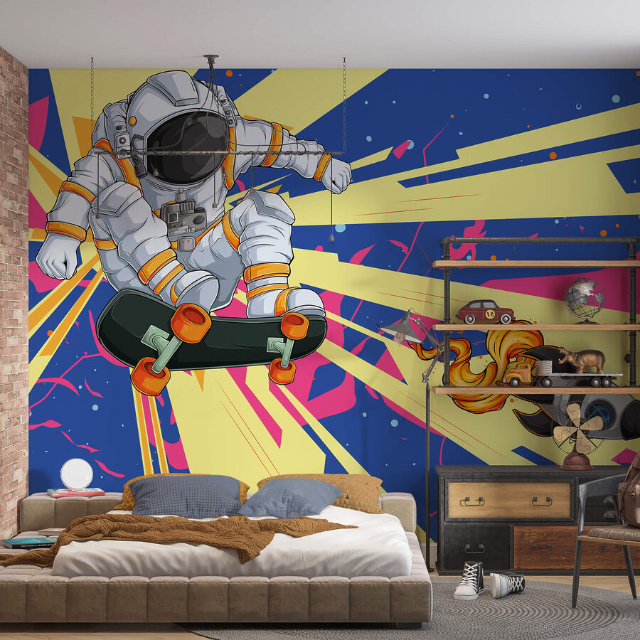 Astronaut na skateboardu Astronaut na skateboardu