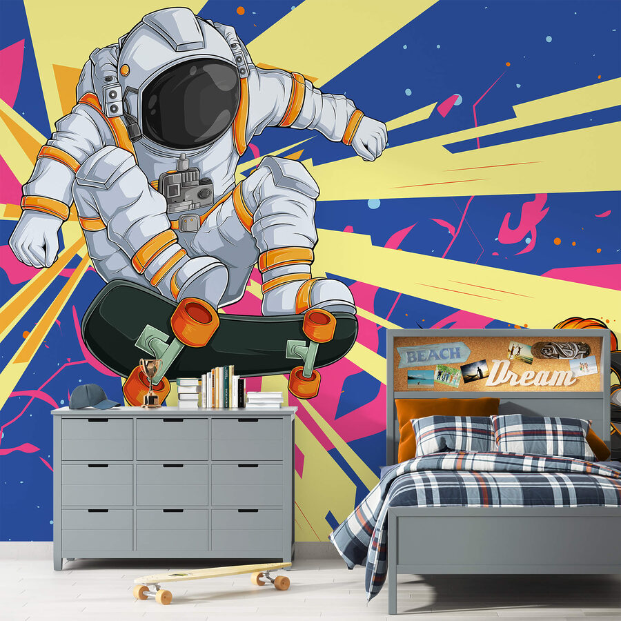 Astronaut na skateboardu Astronaut na skateboardu