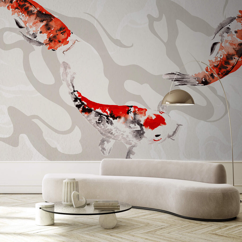 Malba plavajících ryb