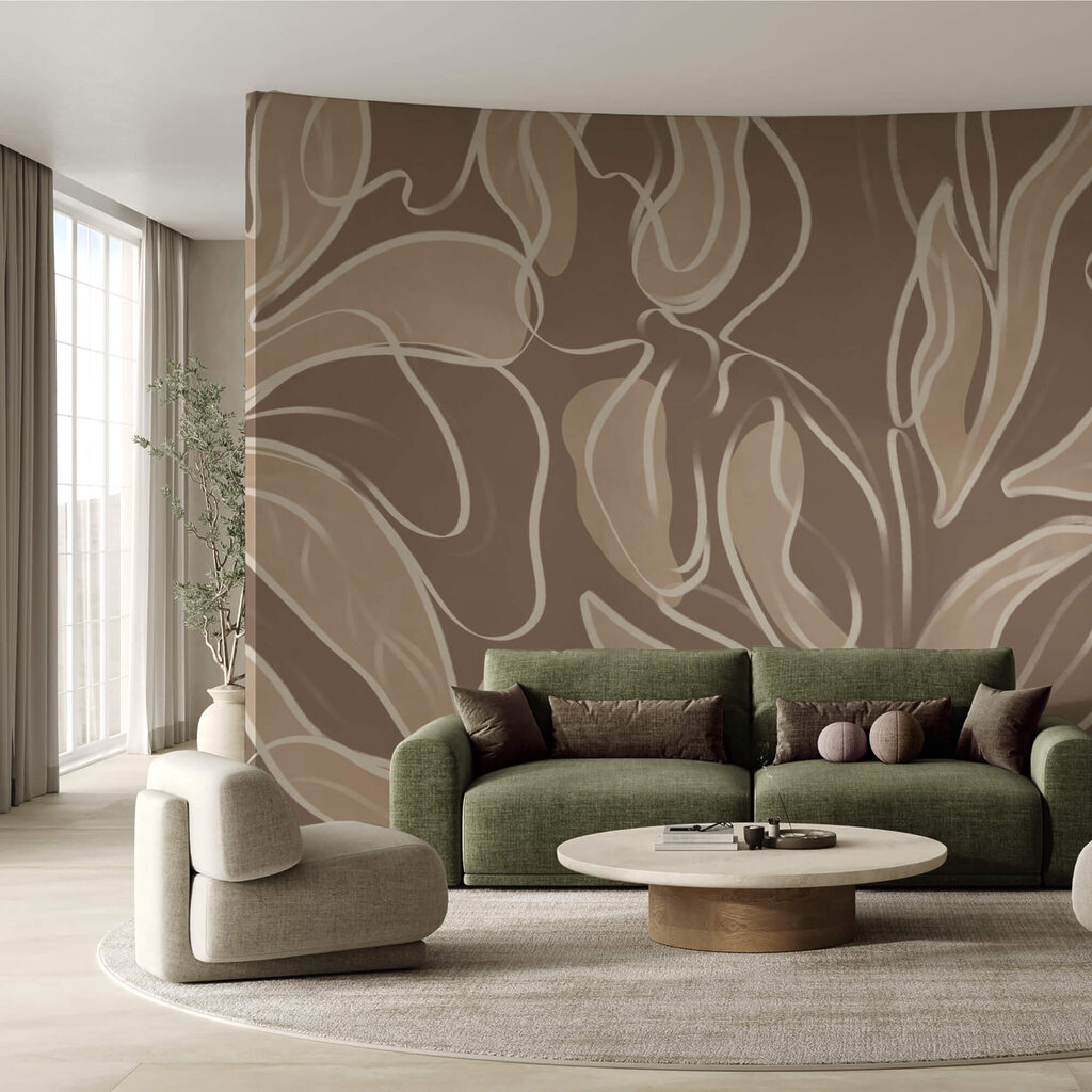 Měkké organické tvary v neutrálních tónech Měkké organické tvary v neutrálních tónech