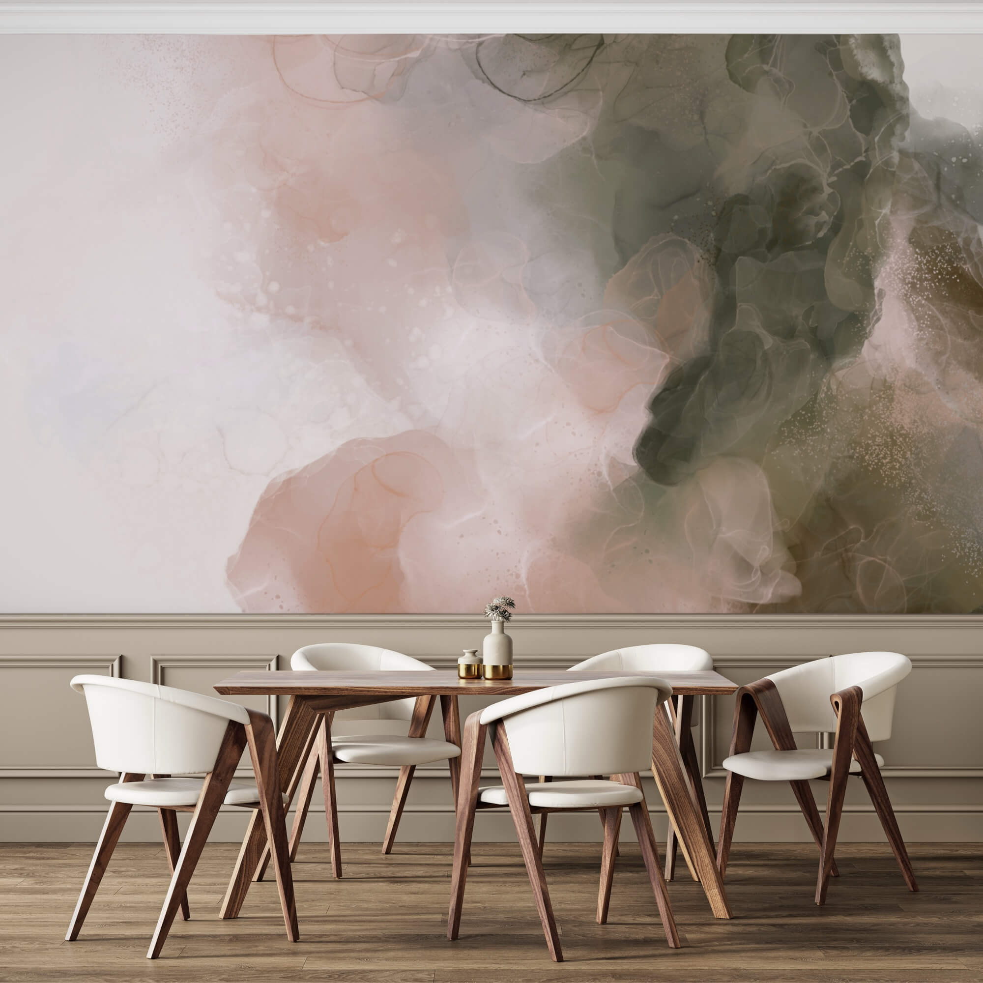 Jemné odstíny se harmonicky prolínají