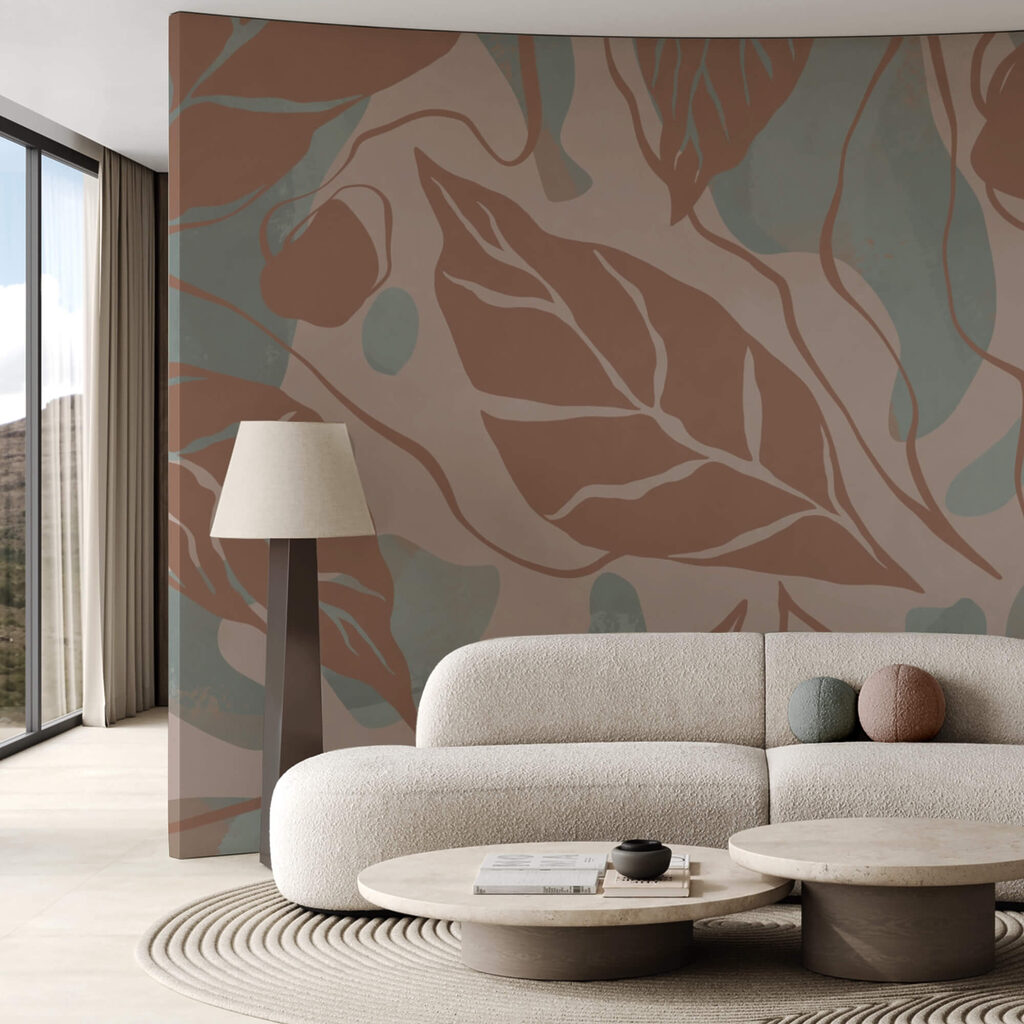 Vzor listů a bublin Vzor listů a bublin