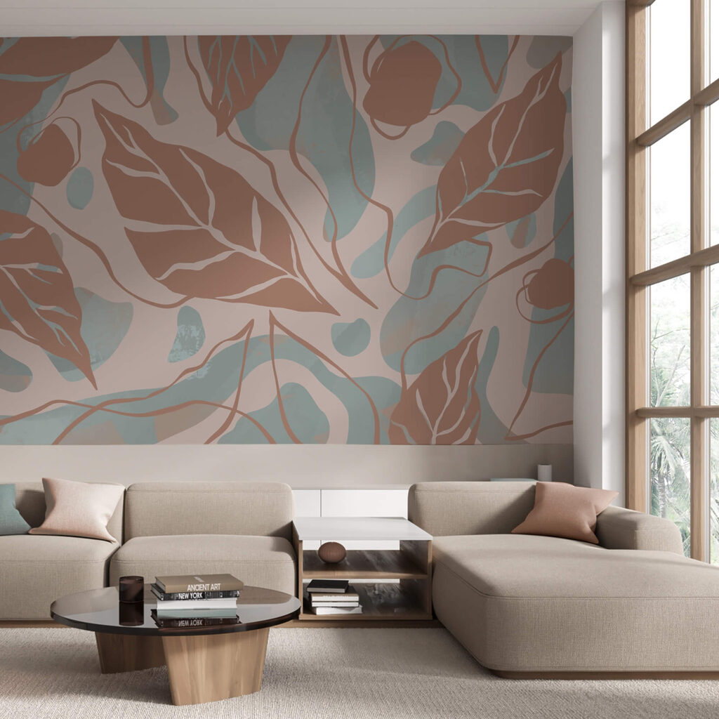 Vzor listů a bublin Vzor listů a bublin