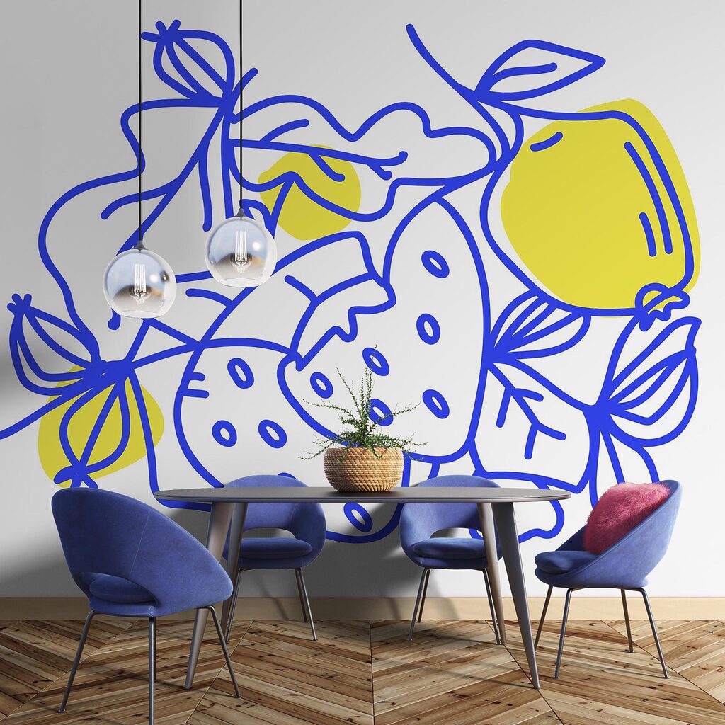 Kresba plodů a listů