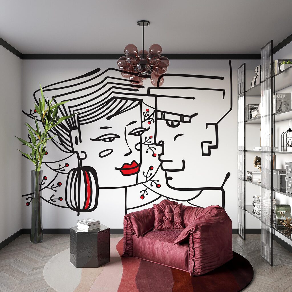 Kresba muže a ženy