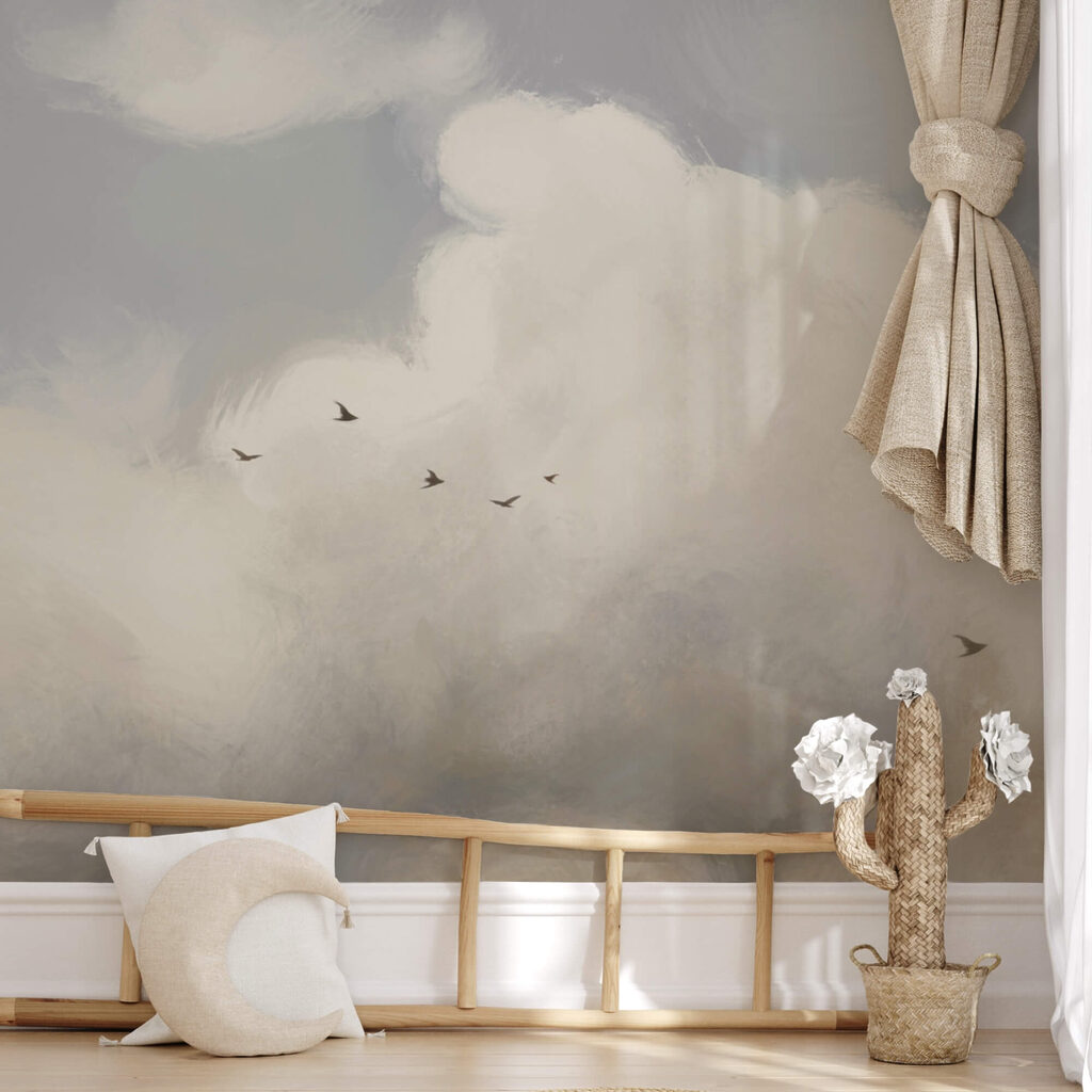 Ptáci létající ptáci na obloze Ptáci létající ptáci na obloze