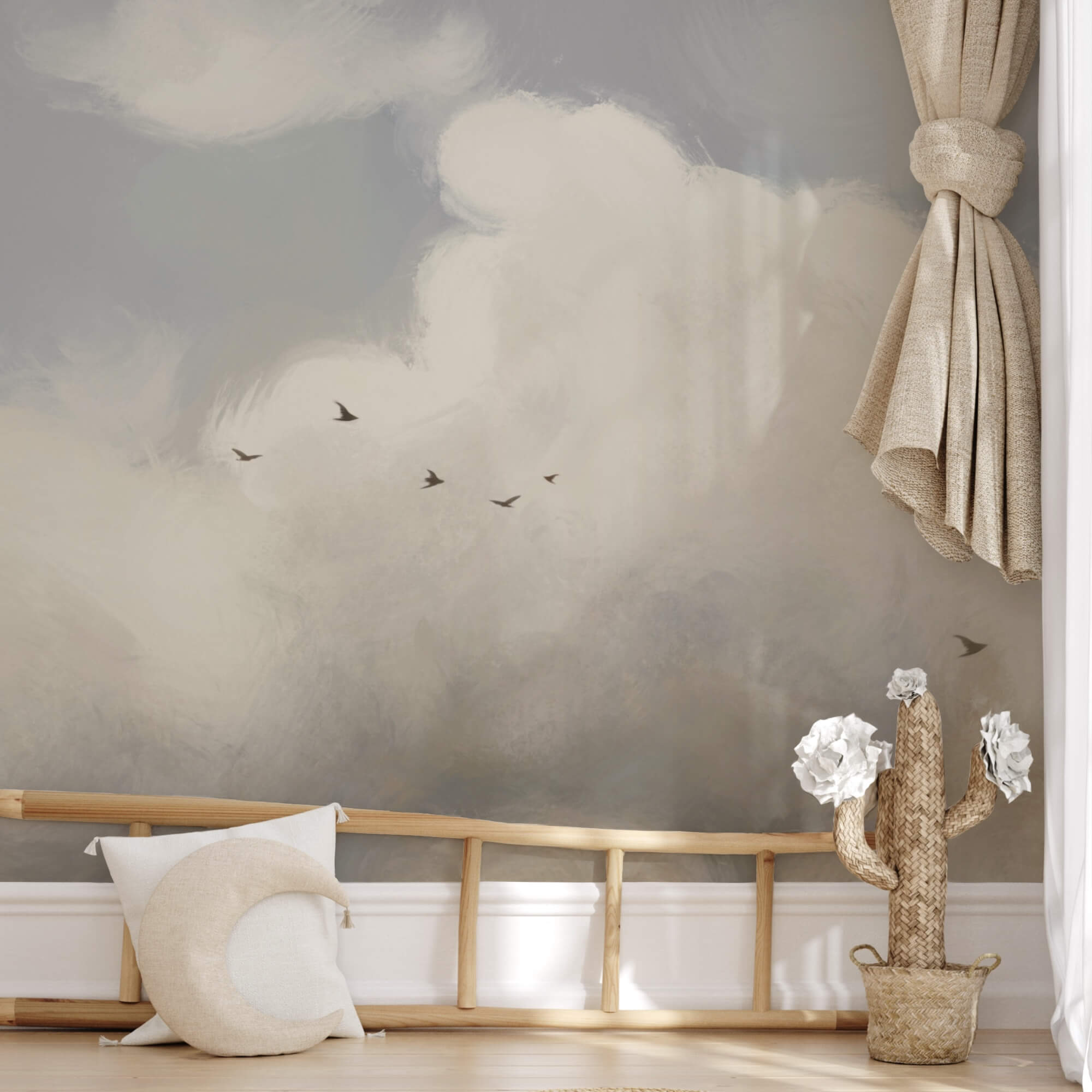 Ptáci létající ptáci na obloze Ptáci létající ptáci na obloze