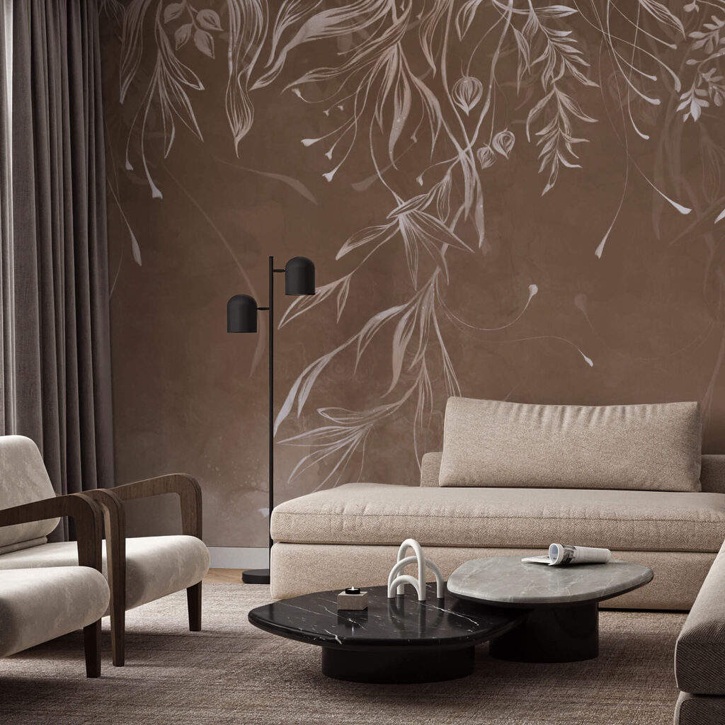 Jemné vzory v měkkých tónech