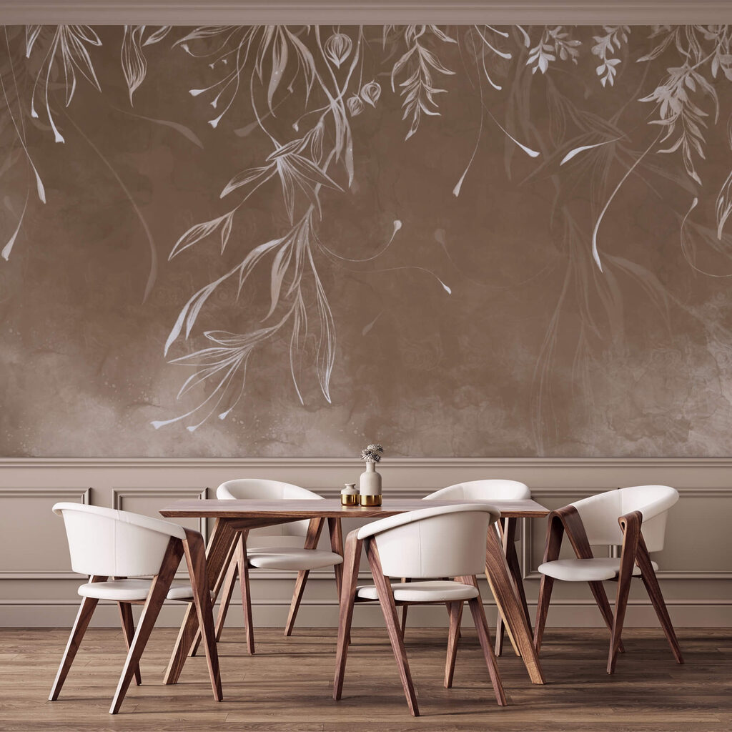 Jemné vzory v měkkých tónech