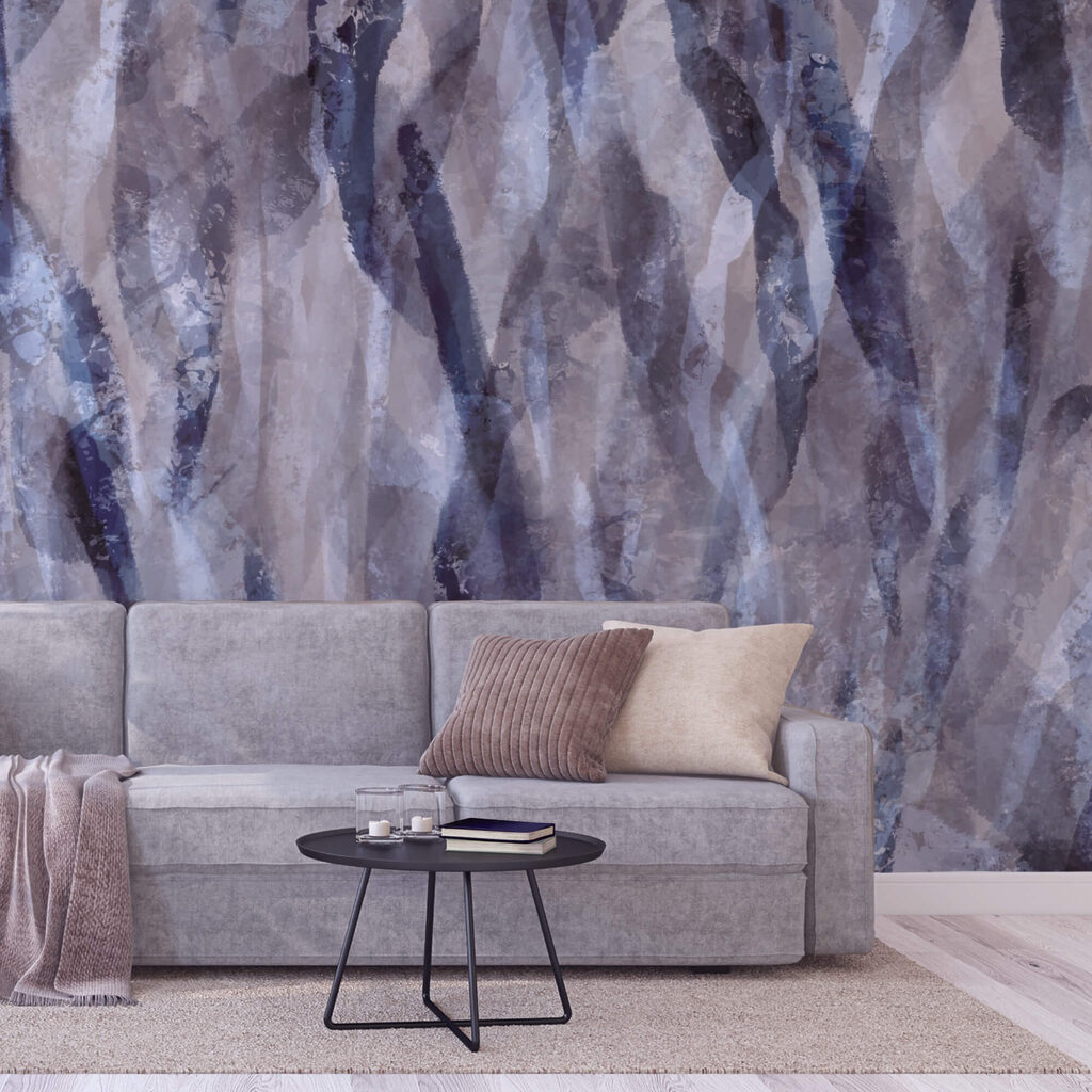 Vířící vlny jemných barevných odstínů