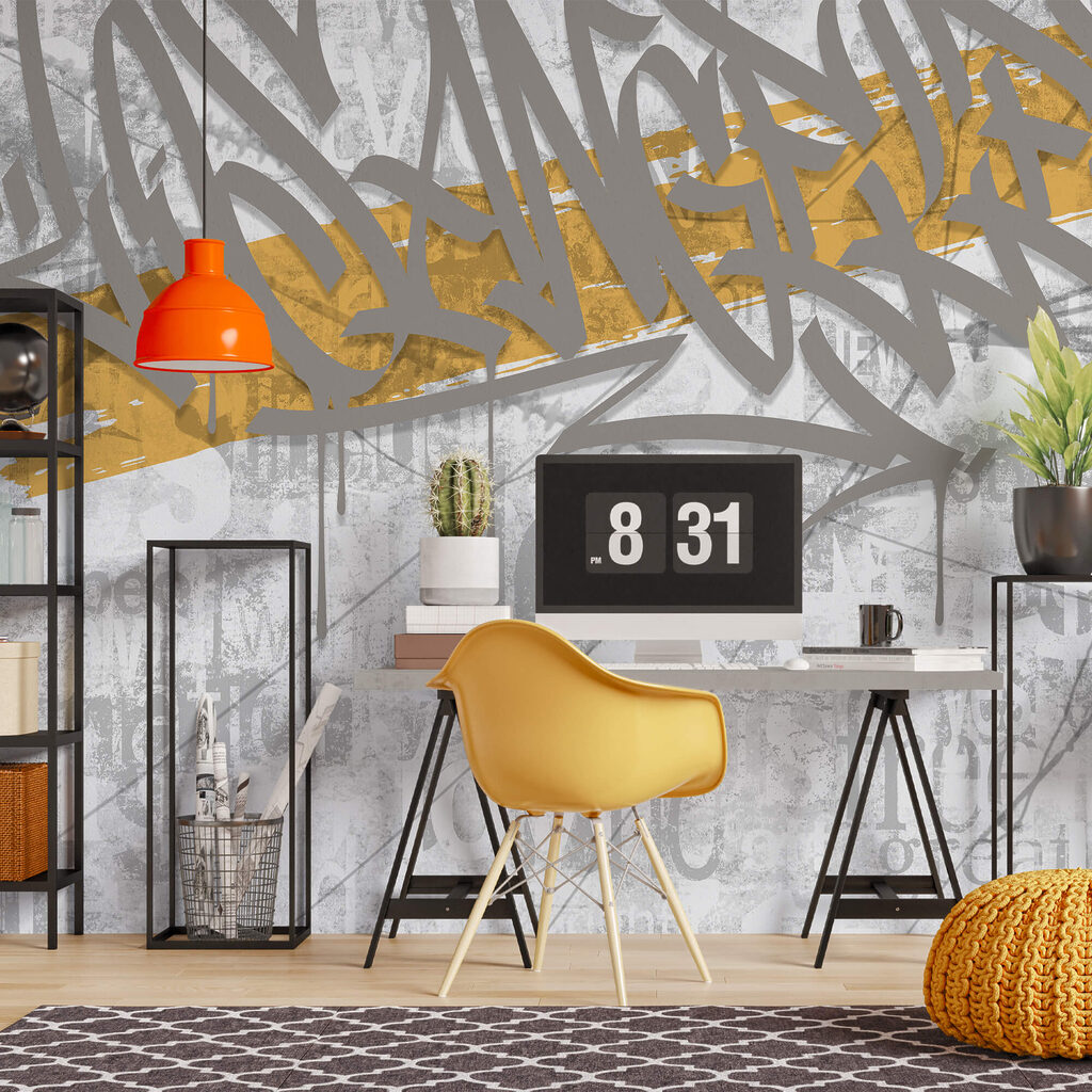 Graffiti na zdi Graffiti na zdi