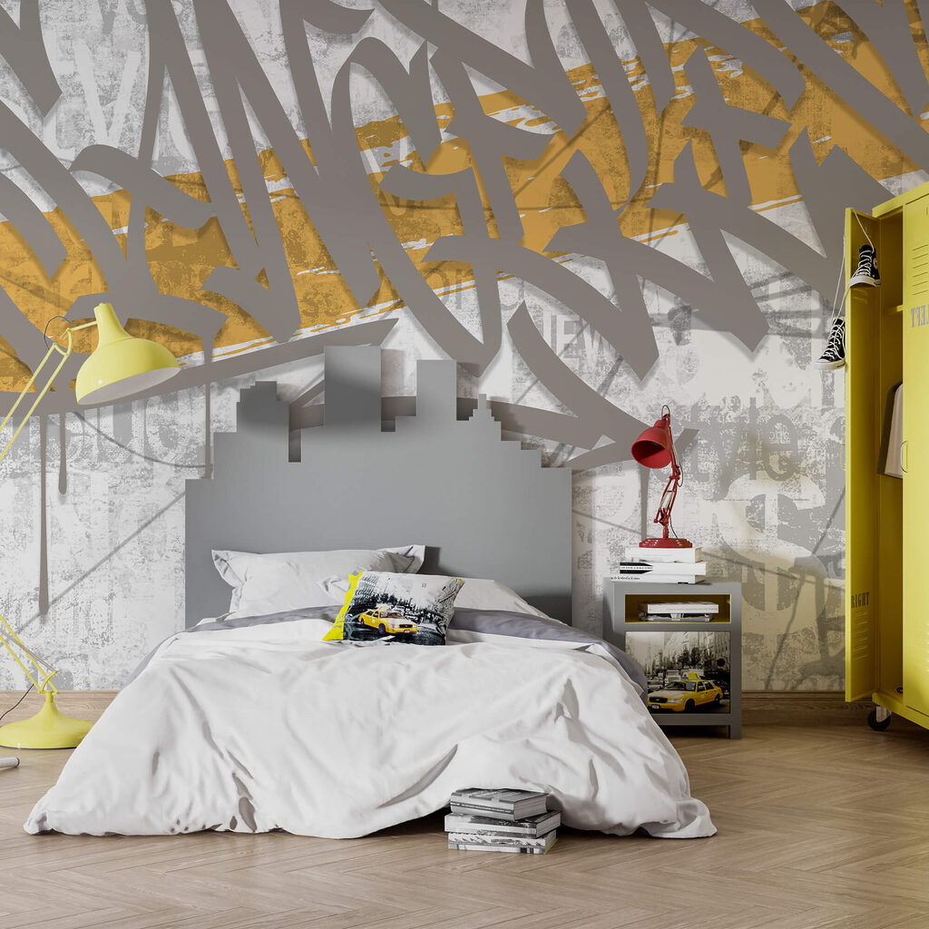 Graffiti na zdi Graffiti na zdi