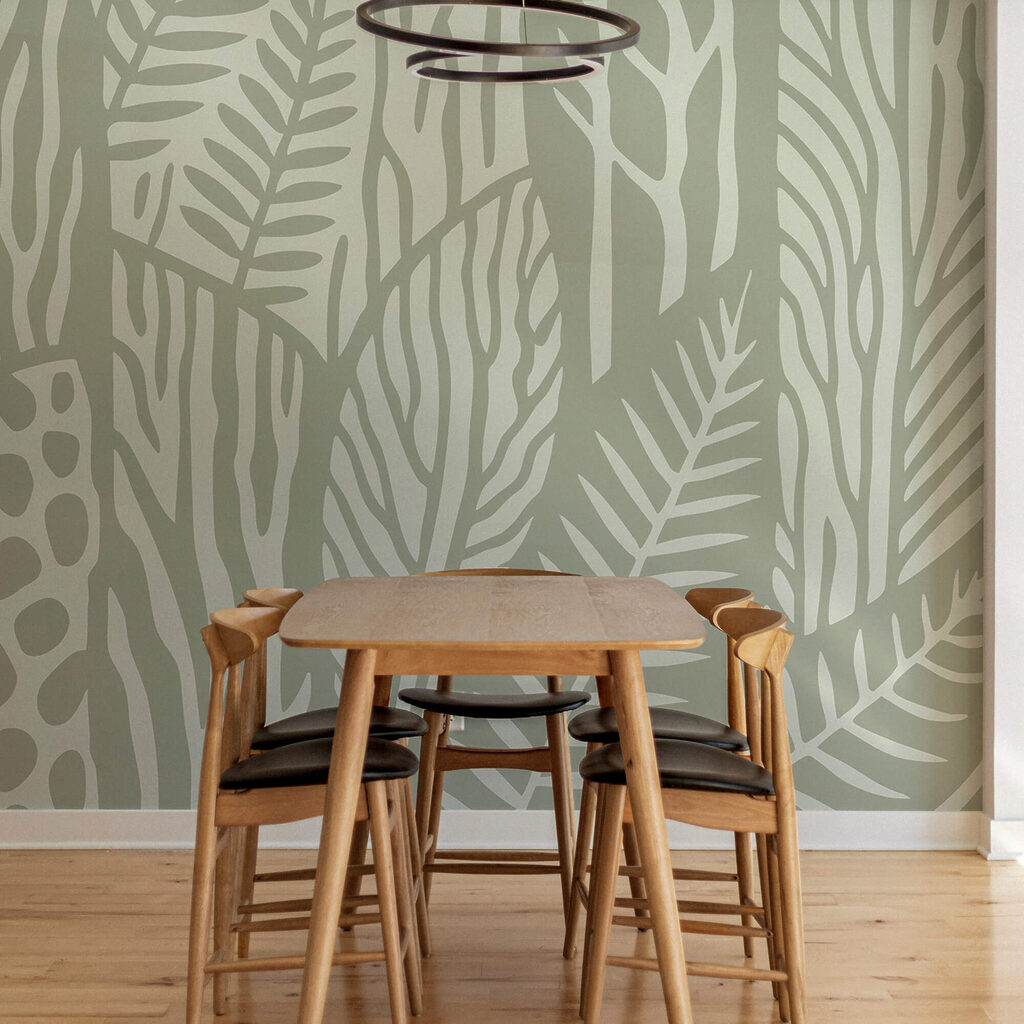 Vzor listů a větví Vzor listů a větví