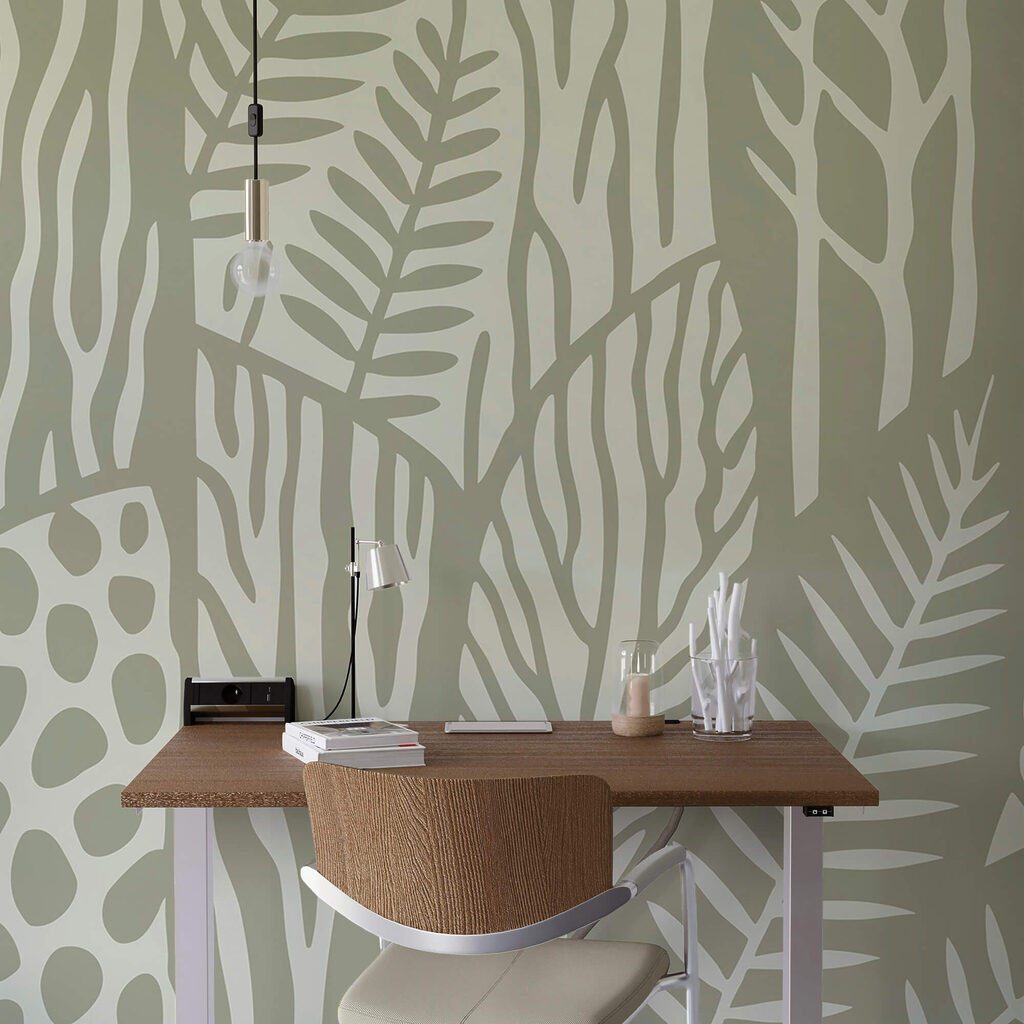 Vzor listů a větví Vzor listů a větví