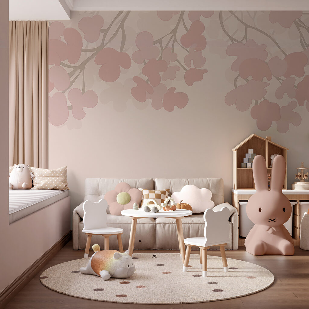 Růžové květy na bílém pozadí Růžové květy na bílém pozadí