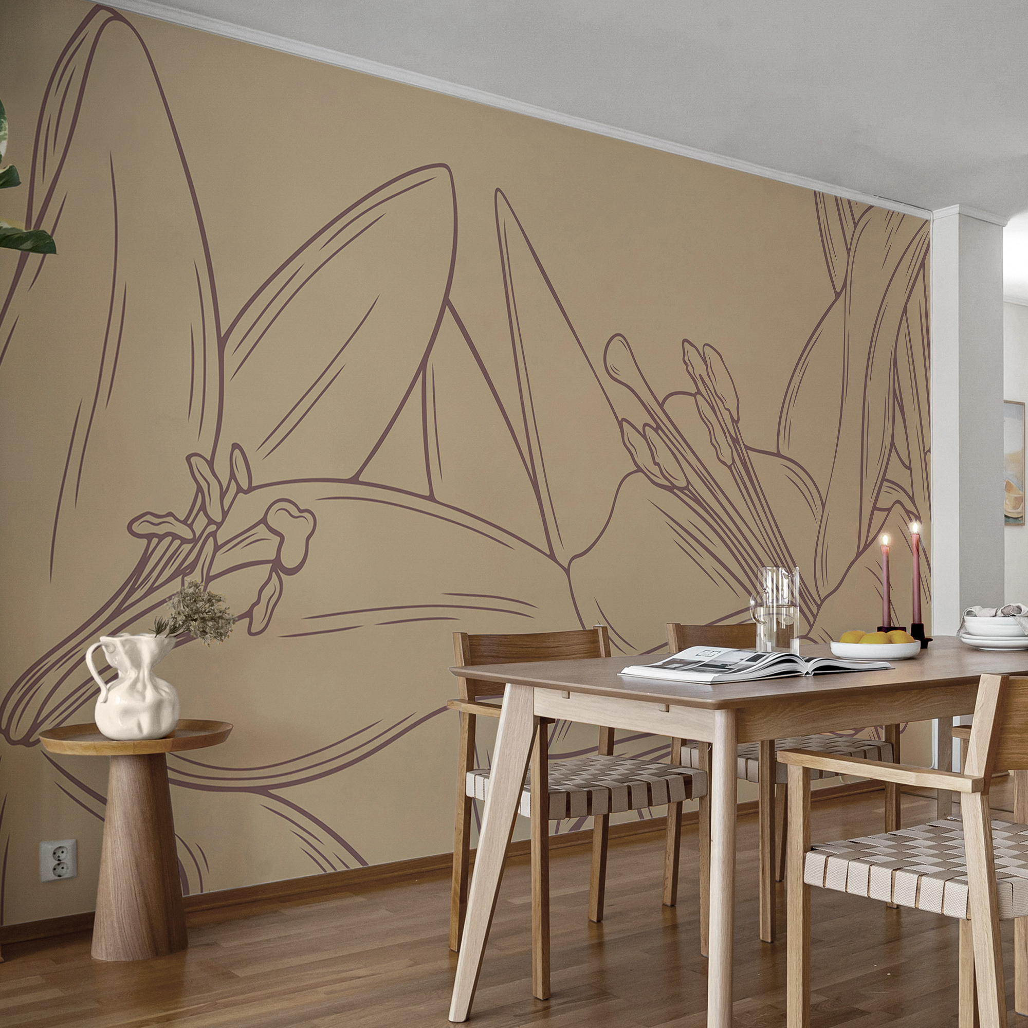 Kresba květiny Kresba květiny