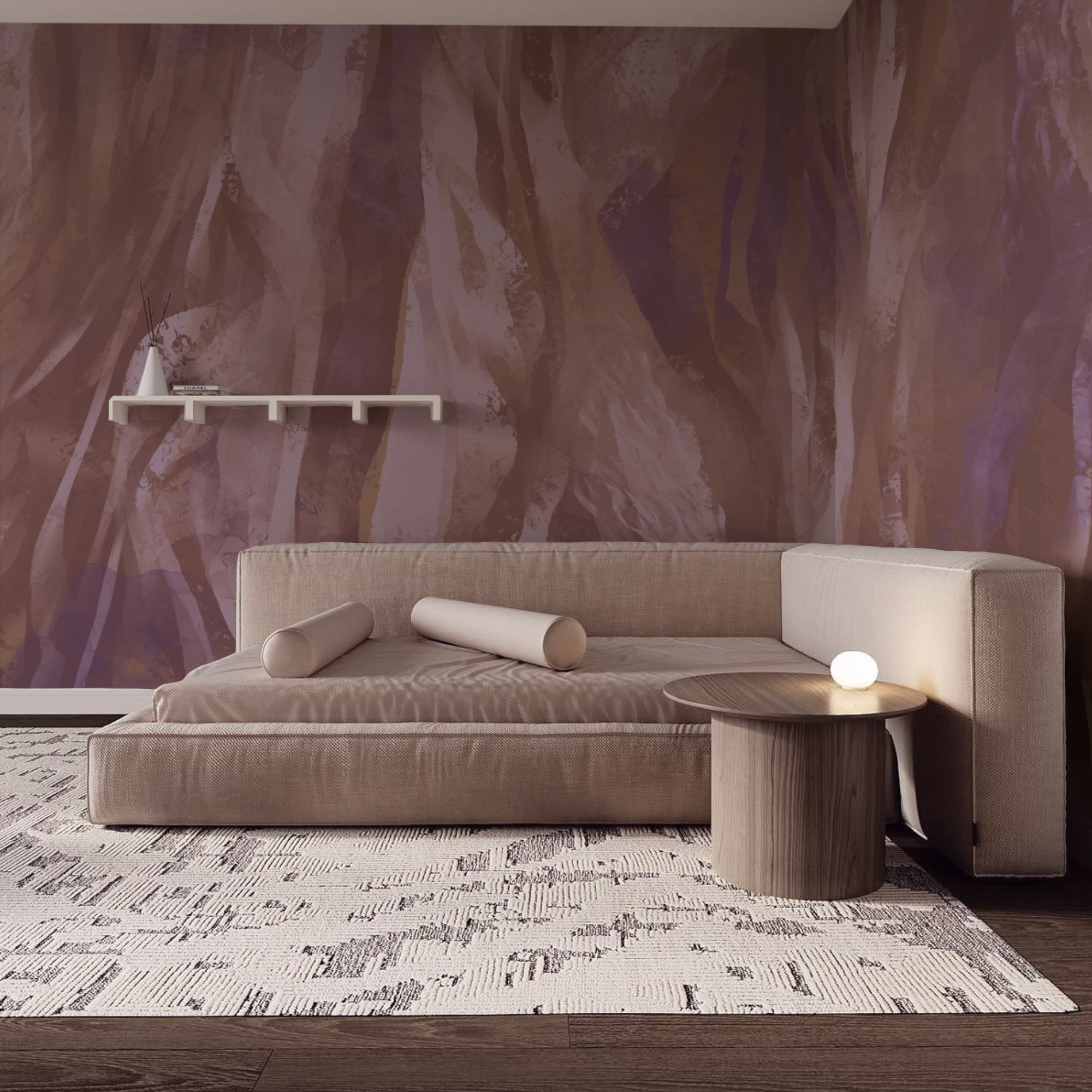 Plynulé barvy v jemných odstínech