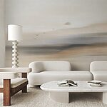 Fototapeta Skupina ptáků letících na obloze