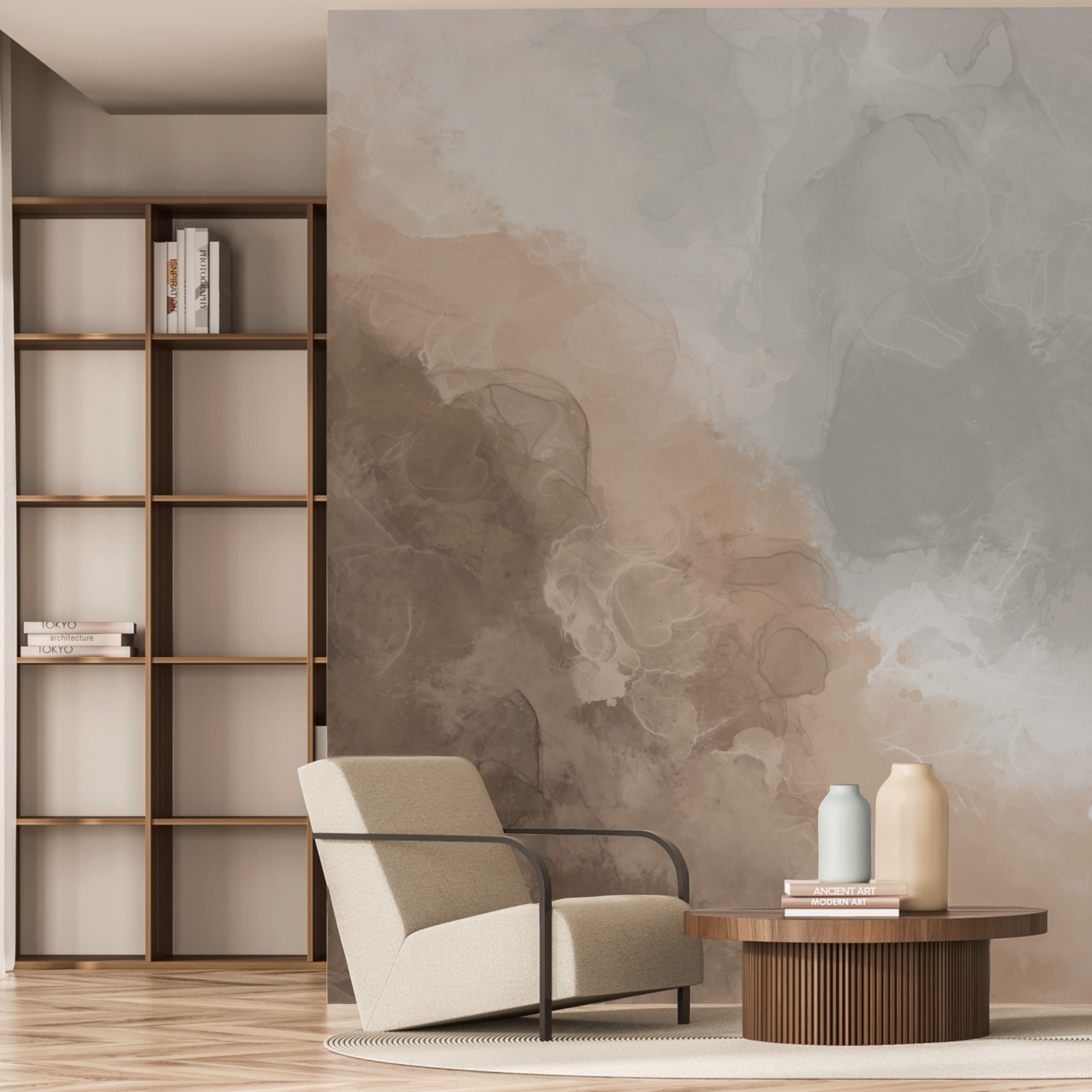 Jemné odstíny přecházející v klid