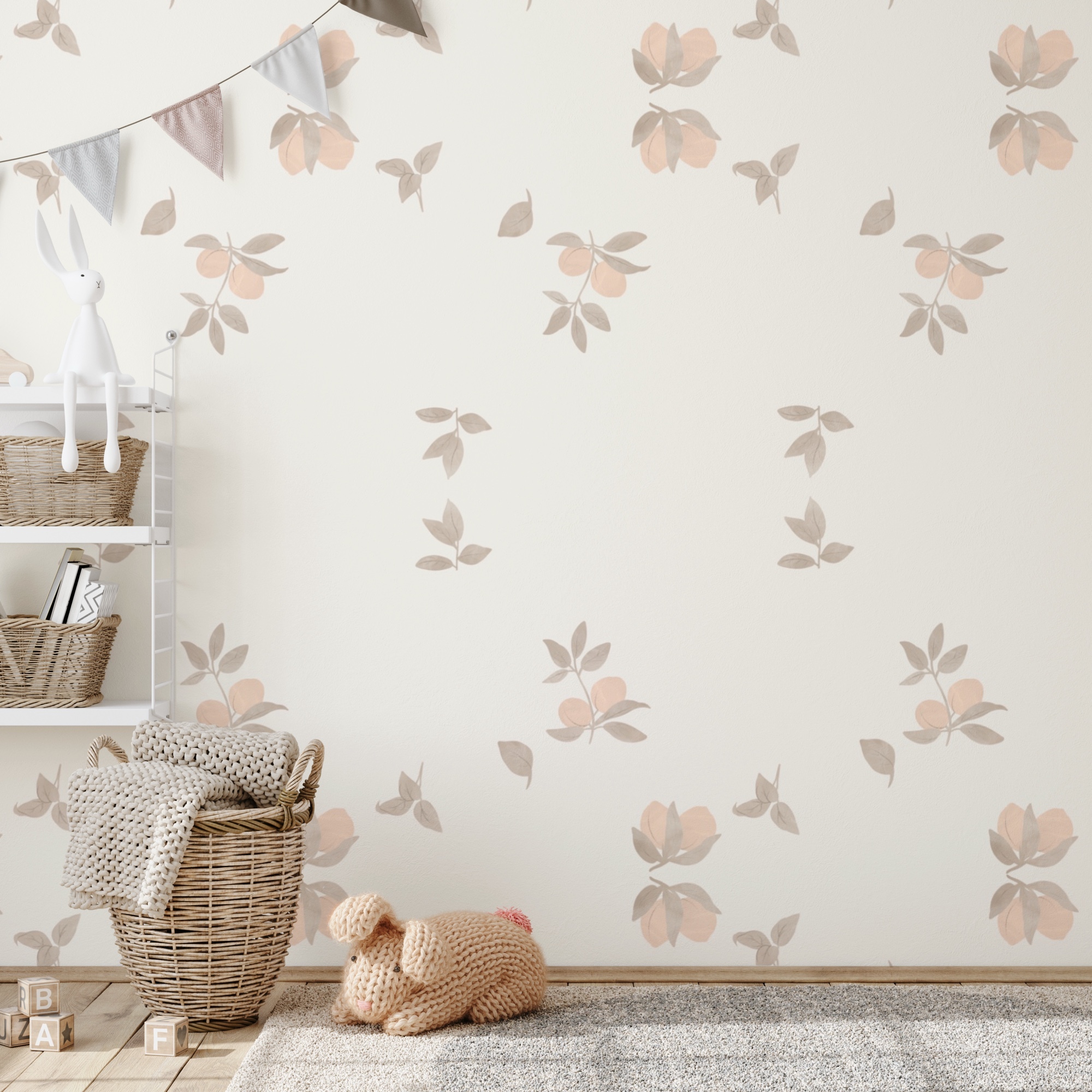 Vzor listů a květů