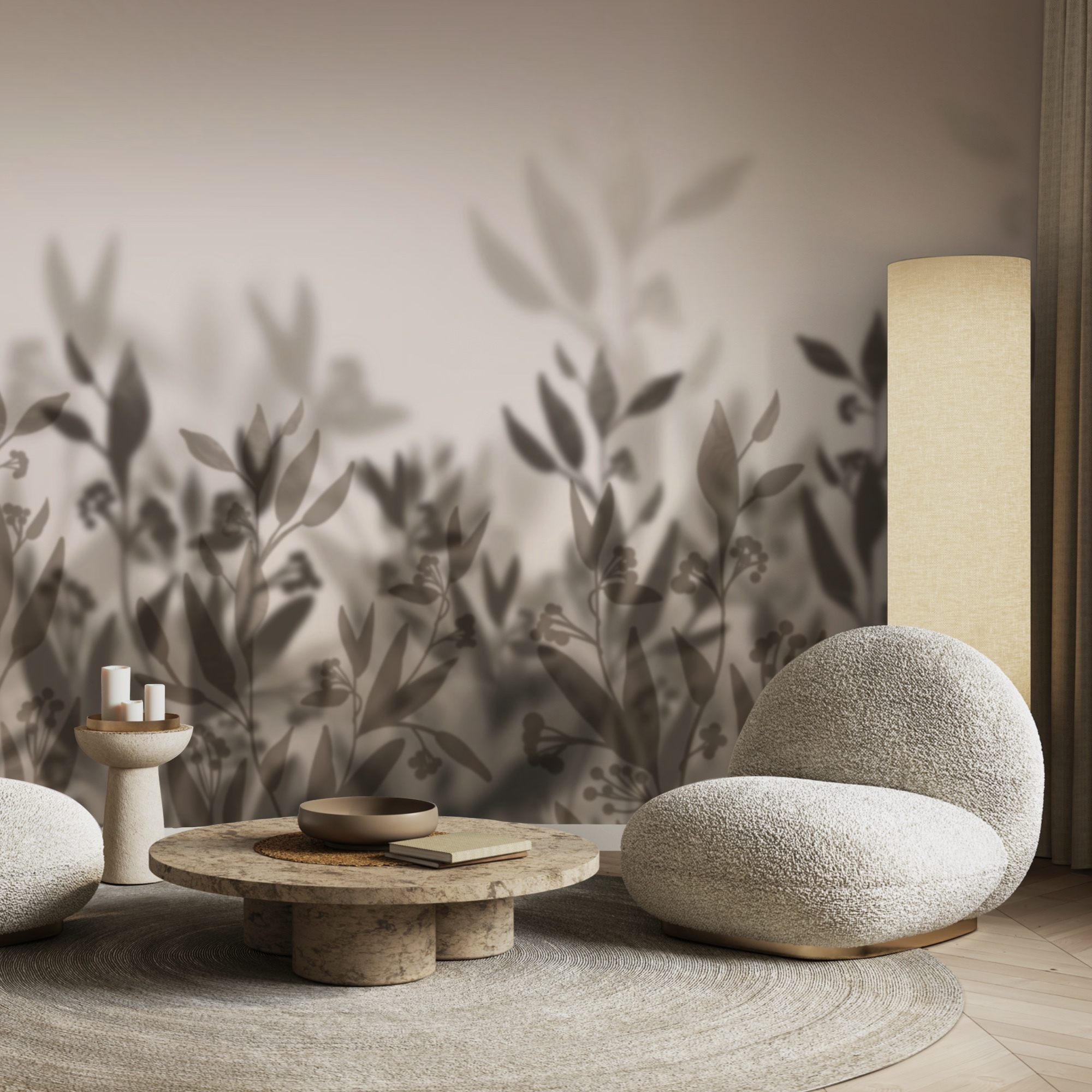 Rozmazaný obraz rostlin