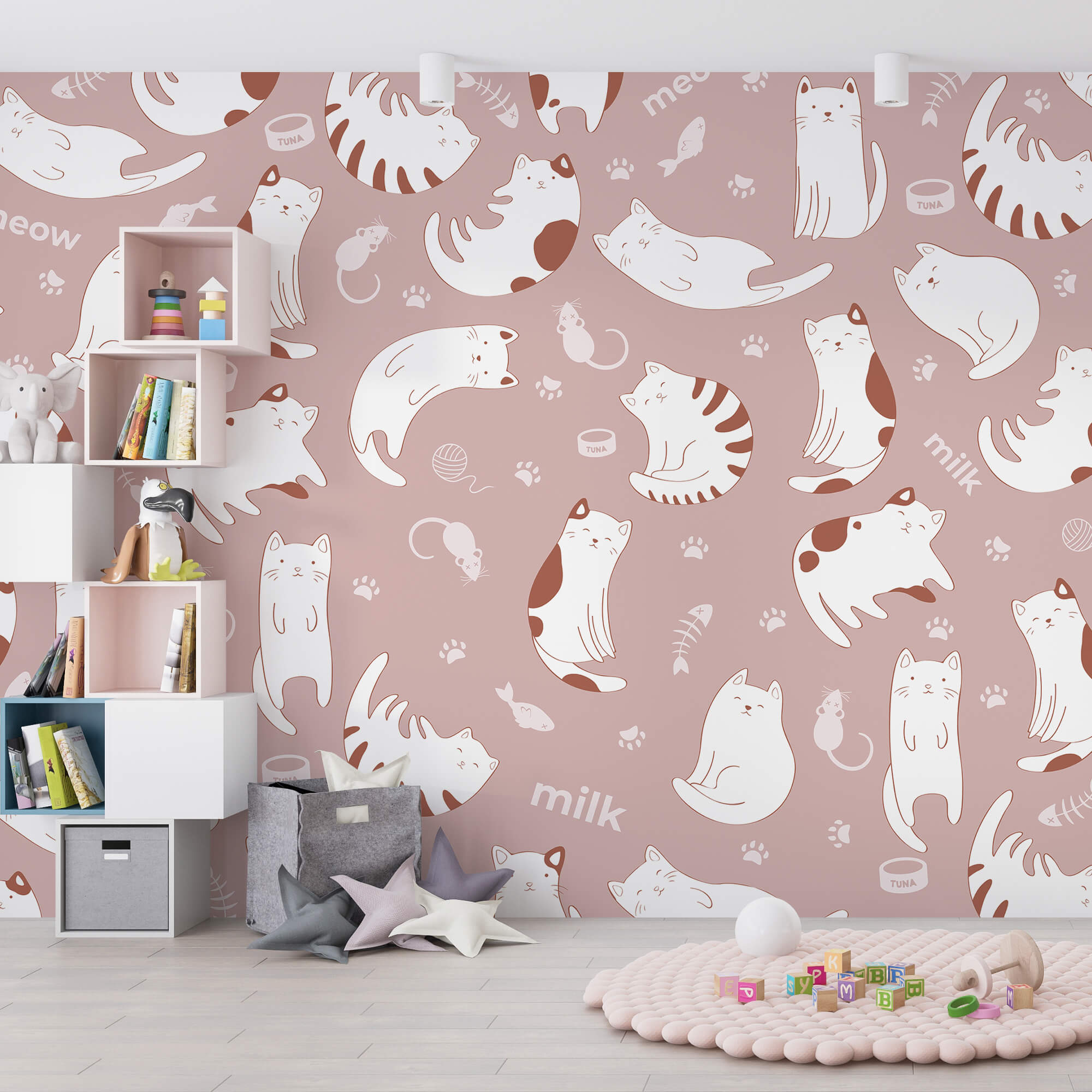 Vzor koček a myší