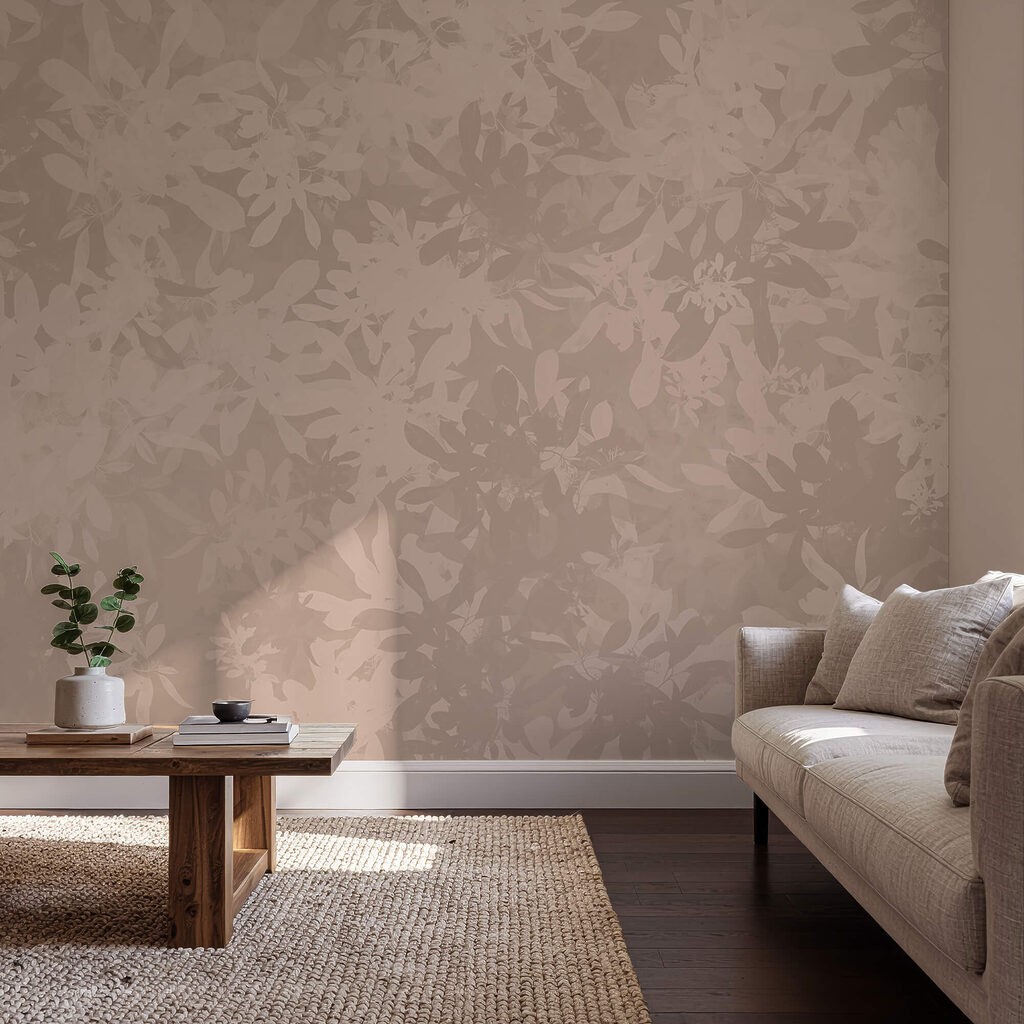 Jemné květinové vzory v tlumených tónech Jemné květinové vzory v tlumených tónech