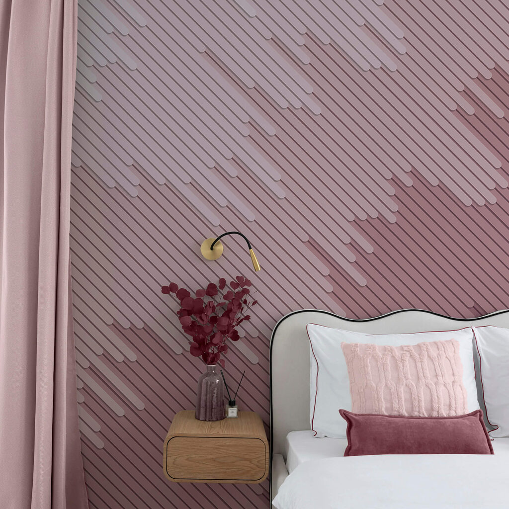 Růžové a bílé pozadí