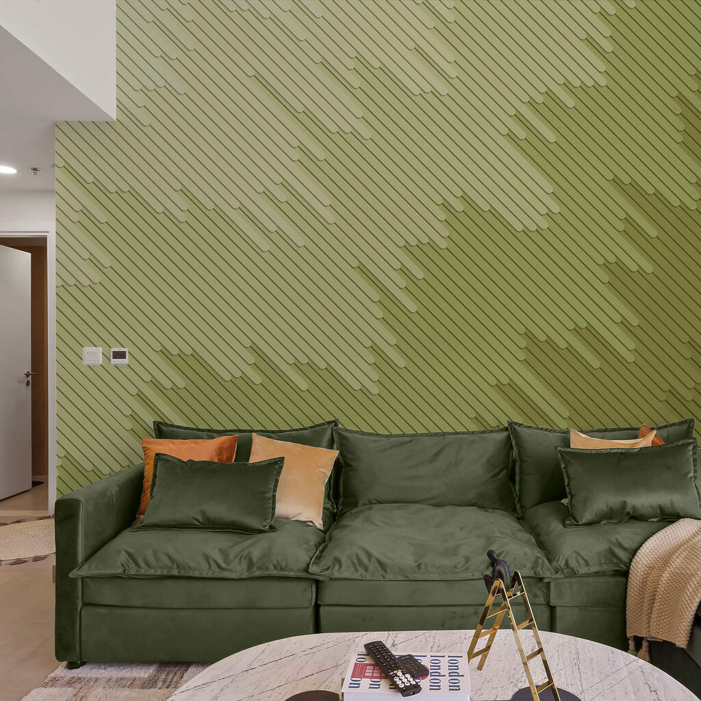 Měkké odstíny a jemné linie se prolínají