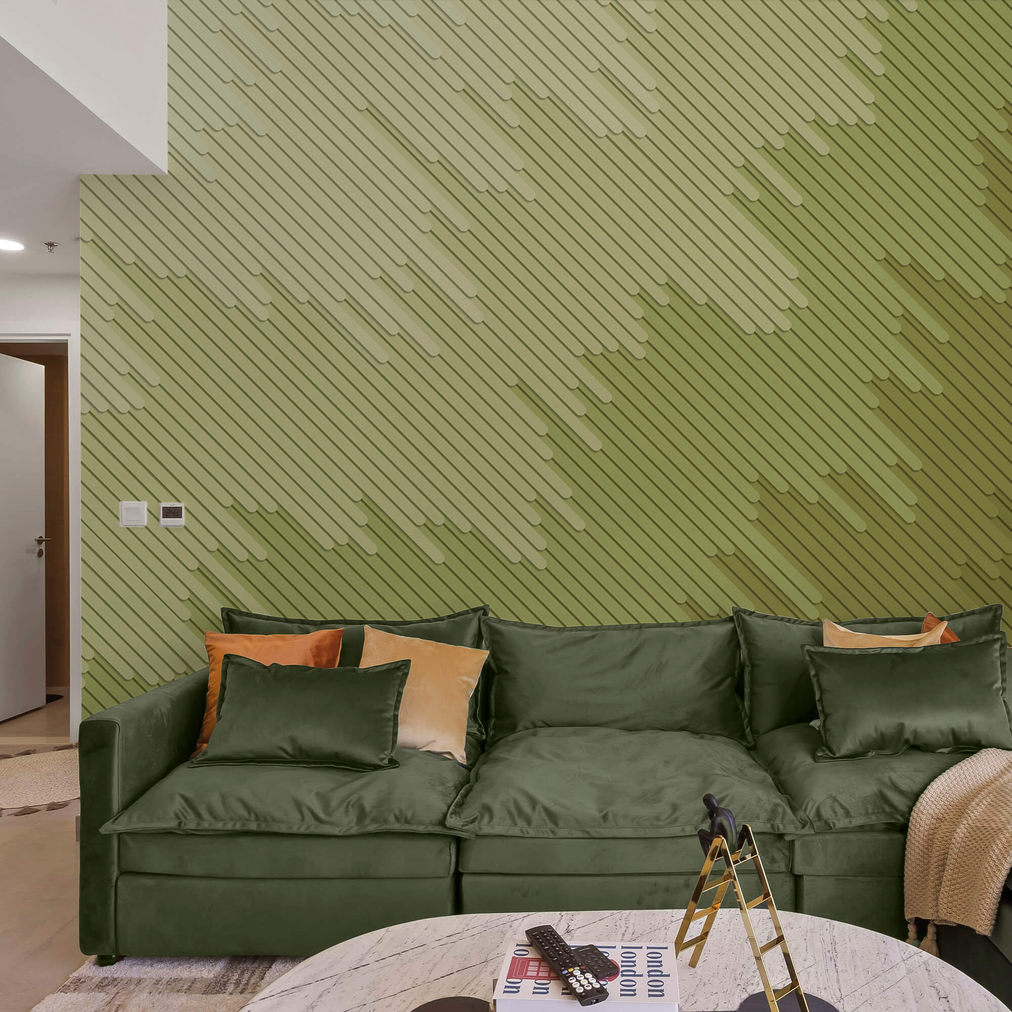 Měkké odstíny a jemné linie se prolínají