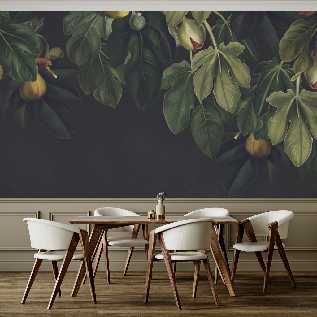 Bujné olistění s živými plody