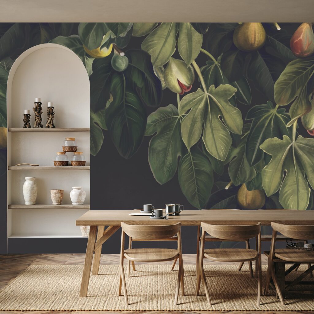 Bujné olistění s živými plody