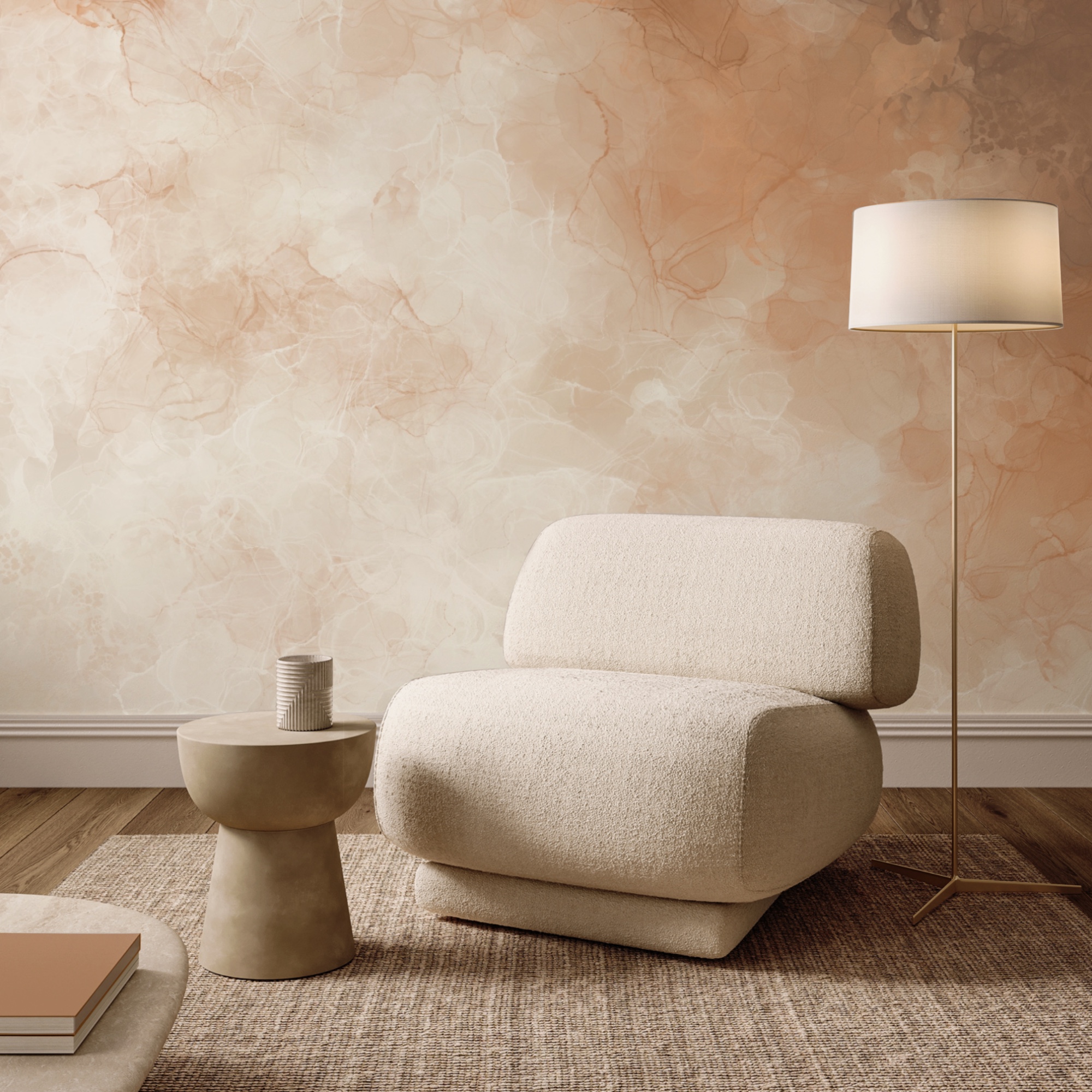 Jemné odstíny se jemně prolínají