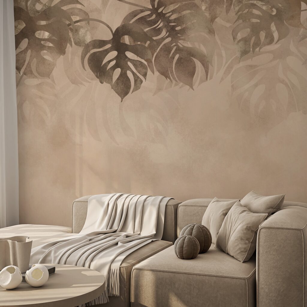 Elegantní zeleň na měkkém pozadí